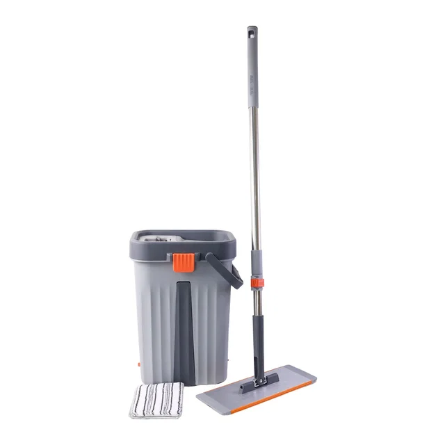 Small Flat Mop Bucket Set – Compact Multipurpose Cleaning Kit