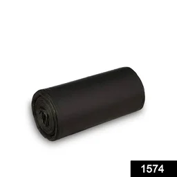 Small Garbage Bags – Heavy-Duty Black 17x19 Inch | FERVENT