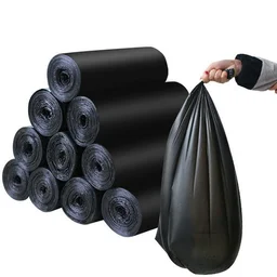 Small Garbage Bags – Heavy-Duty Black 17x19 Inch | FERVENT