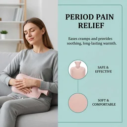 Small Hot Water Bag – Premium Leak-Proof Pain Relief & Warmth