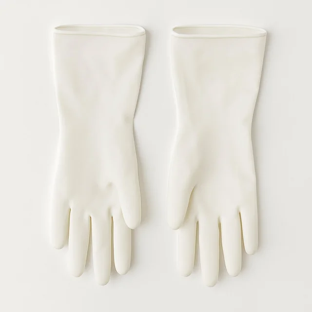 Small Kids Dishwashing Gloves – Soft Reusable Latex Set