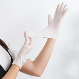 Small Kids Dishwashing Gloves – Soft Reusable Latex Set