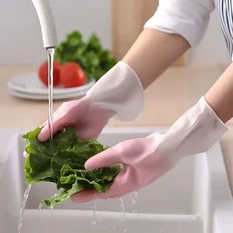 Small Waterproof Cleaning Gloves – Durable Reusable Household Protection
