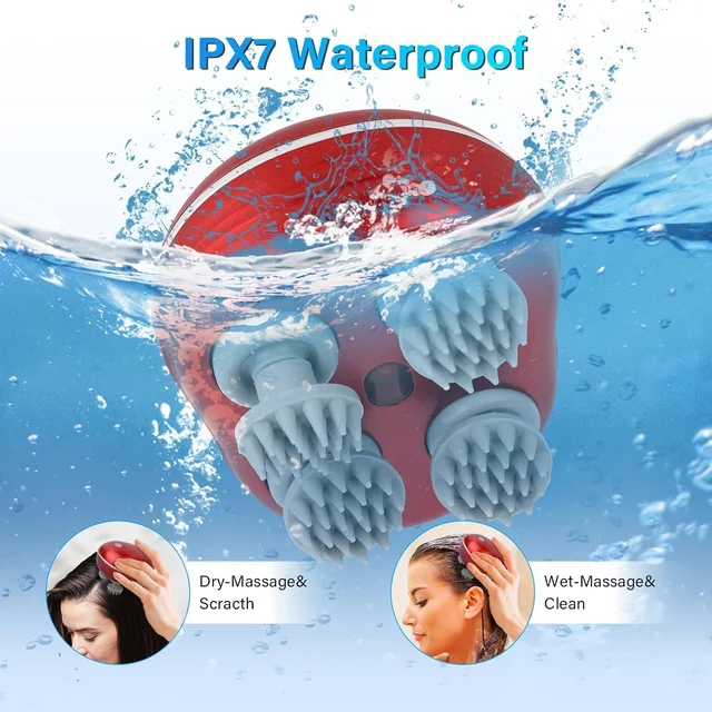 Smart Electric Scalp Massager – Portable & Stress-Relieving