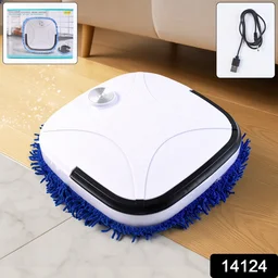 Smart Floor Cleaning Robot – USB Rechargeable with Dry & Wet Mop