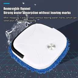 Smart Floor Cleaning Robot – USB Rechargeable with Dry & Wet Mop