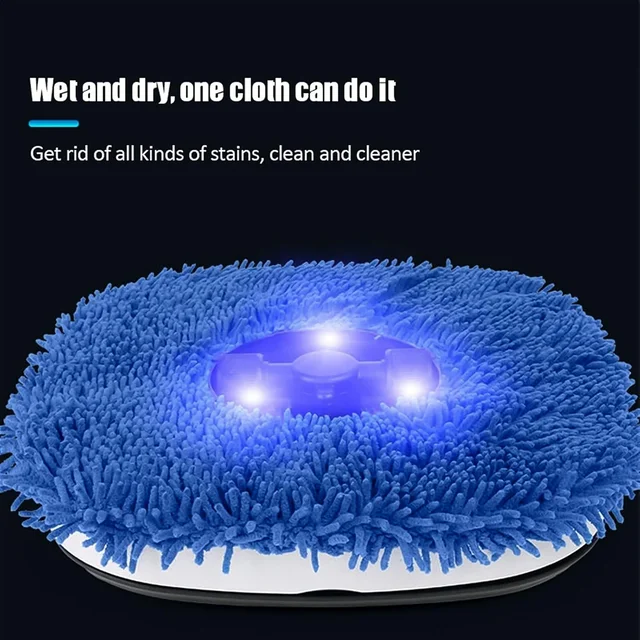 Smart Floor Cleaning Robot – USB Rechargeable with Dry & Wet Mop
