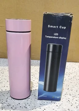 Smart Vacuum Insulated Water Bottle – LED Temperature Display 500ML