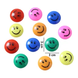 Smiley Face Magnetic Buttons Set – Strong, Colorful 12 Pc Set