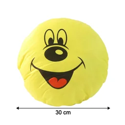 Smiley Face Plush Pillow Cushion – Soft & Cozy 30x30 cm