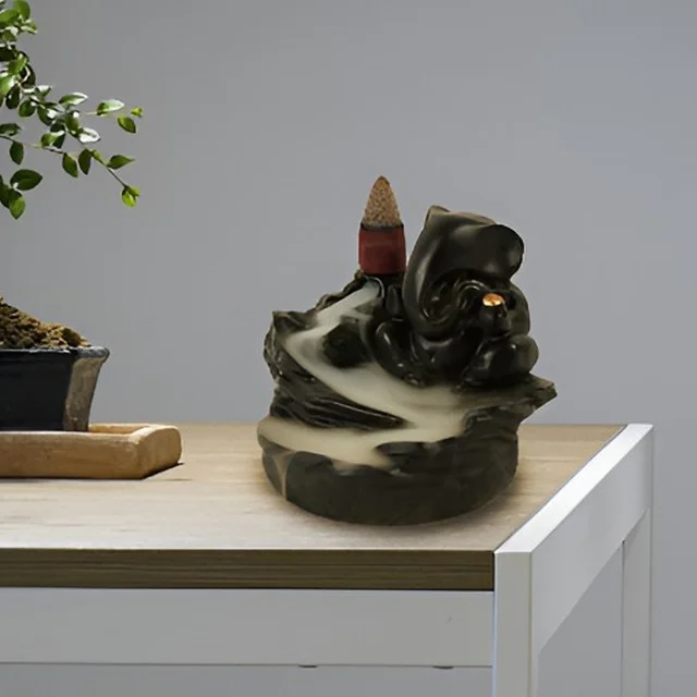 Smoke Fountain Ganesha Idol – Divine Home Decor | Giftoiza