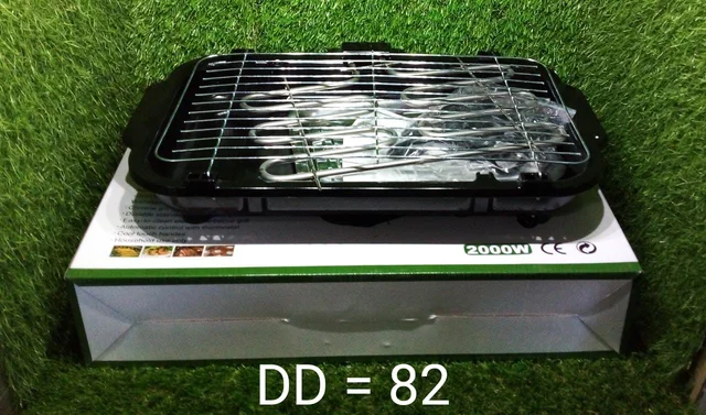 Smokeless Electric Grill – 2000W Indoor Barbecue | Siplix