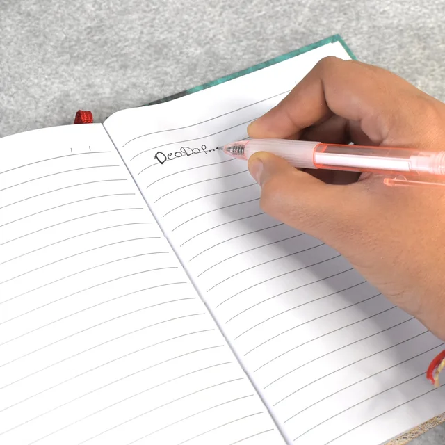 Smooth Writing Ball Pen – Black Ink, Fine Tip (2 Pc) | CustoPen