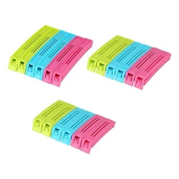 Snack Bag Clips – 18 Pc Multicolour Set | Tidy Table