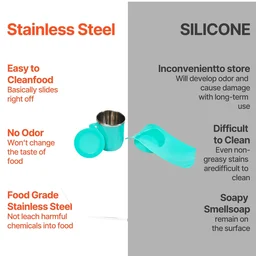 Snack Tray with Steel Cup – Multi-functional for Kids & Home | TinyTrendy