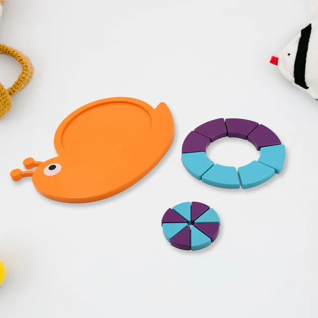 Snail Puzzle for Kids – STEM Learning Toy for Ages 3-6 | Play Mancer