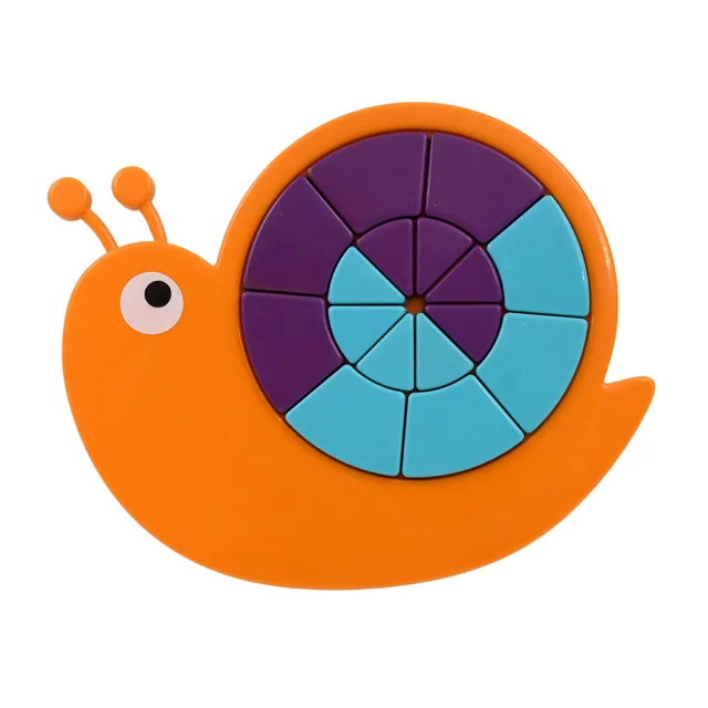 Snail Puzzle for Kids – STEM Learning Toy for Ages 3-6 | Play Mancer