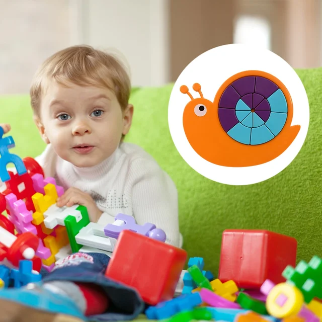 Snail Puzzle for Kids – STEM Learning Toy for Ages 3-6 | Play Mancer