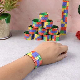 Snap Slap Bracelet Set – Vibrant 12-Piece Kids Toy Collection