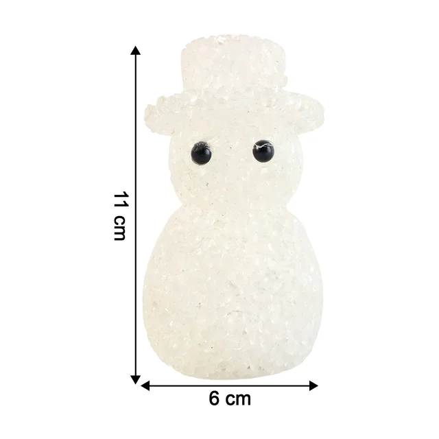 Snowman LED Night Lamp – Decorative Soft Ambient Glow