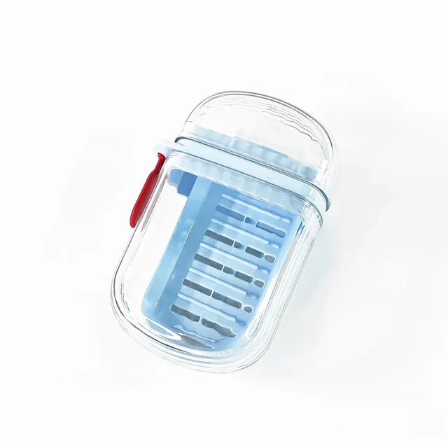 Soap Box with Drain Tray – Keeps Soap Dry & Secure