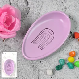 Soap Dish with Drain – Double-Layer Self-Draining | VelvetBubbles