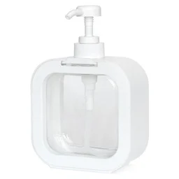 Soap Dispenser – Clear Refillable Pump Bottle | VelvetBubbles