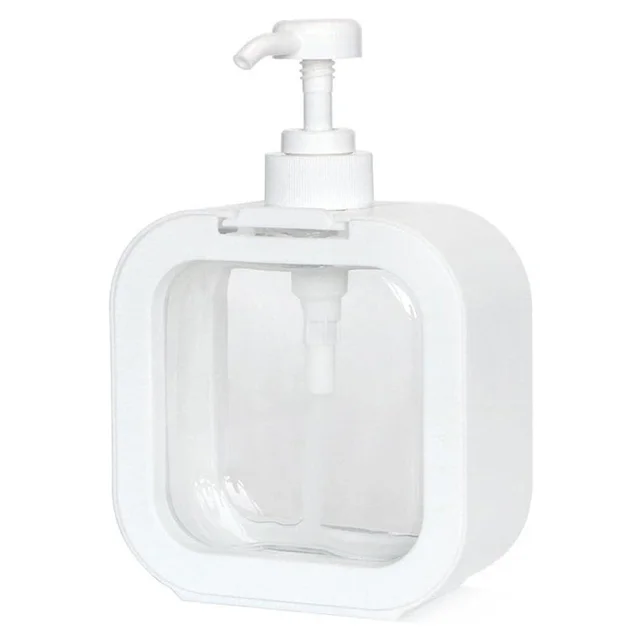 Soap Dispenser – Clear Refillable Pump Bottle | VelvetBubbles
