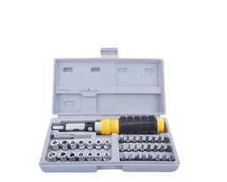 Socket & Screwdriver Tool Kit – 41-Piece Carbon Steel Set | ToolMate Pro