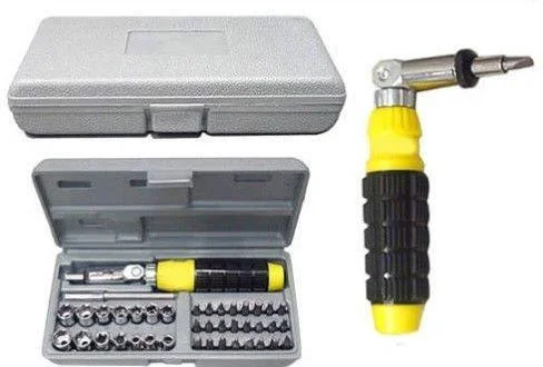 Socket & Screwdriver Tool Kit – 41-Piece Carbon Steel Set | ToolMate Pro