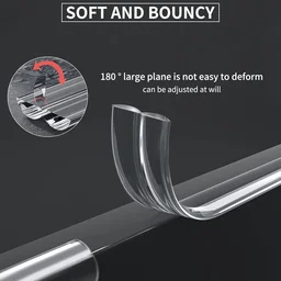 Soft Adhesive Edge Protector – 3 Meter Safety Guard for Furniture