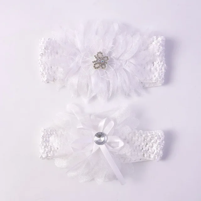 Soft Elastic Baby Hair Headband – Stylish Floral Lace Design