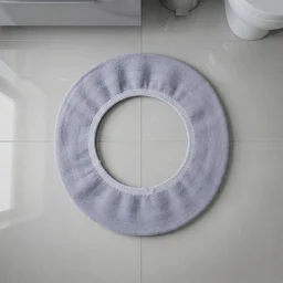 Soft Fabric Elastic Toilet Seat Cover – Washable & Comfortable Fit