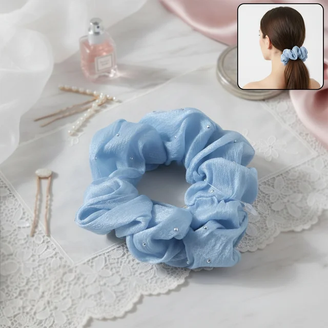 Soft Fabric Hair Scrunchie – Gentle, Stylish Hair Tie