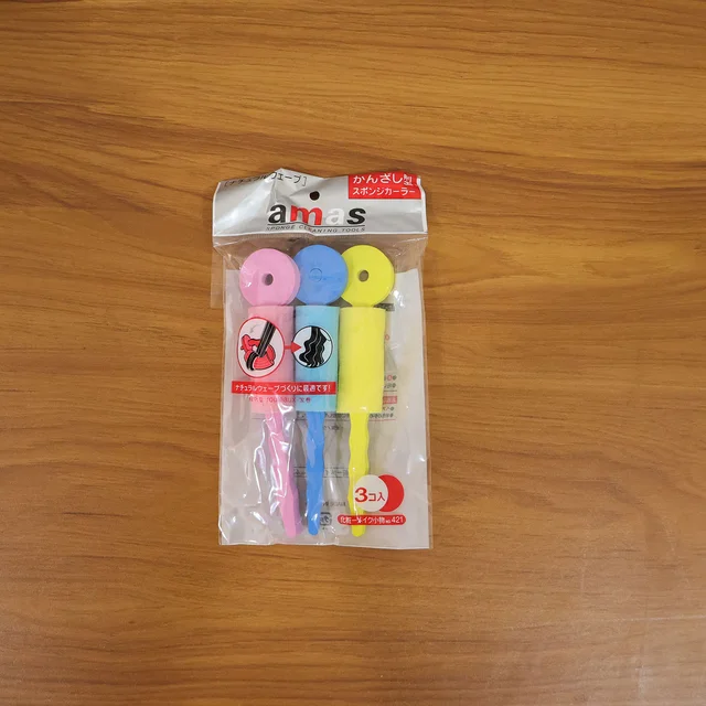 Soft Foam Hair Curling Rollers – Heatless Natural Curls (3 Pc)