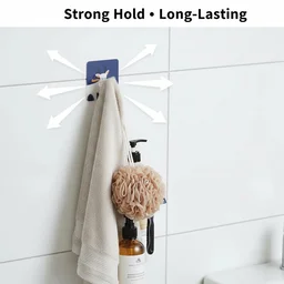 Soft Microfiber Hanging Hand Towel – Quick-Dry with Adhesive Hook
