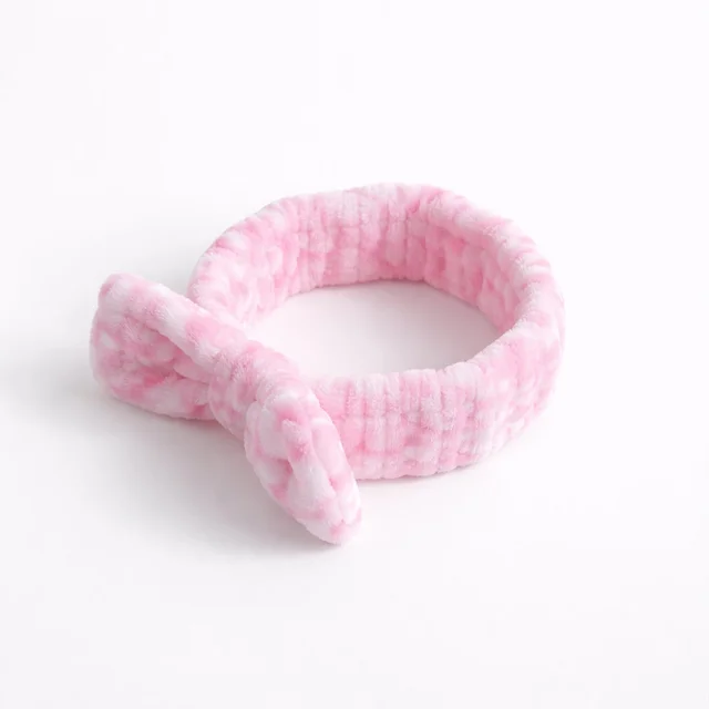 Soft Plush Spa Headband – Comfortable Stretchable Hair Band
