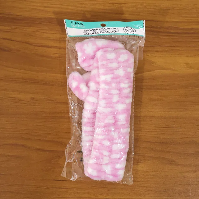 Soft Plush Spa Headband – Comfortable Stretchable Hair Band