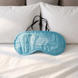 Soft Sleep Eye Mask Light Blocking Padded Eye Cover with Elastic Strap (1 Pc)