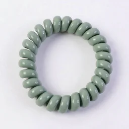 Soft Stretchable Telephone Wire Hair Bands – No Crease & Waterproof