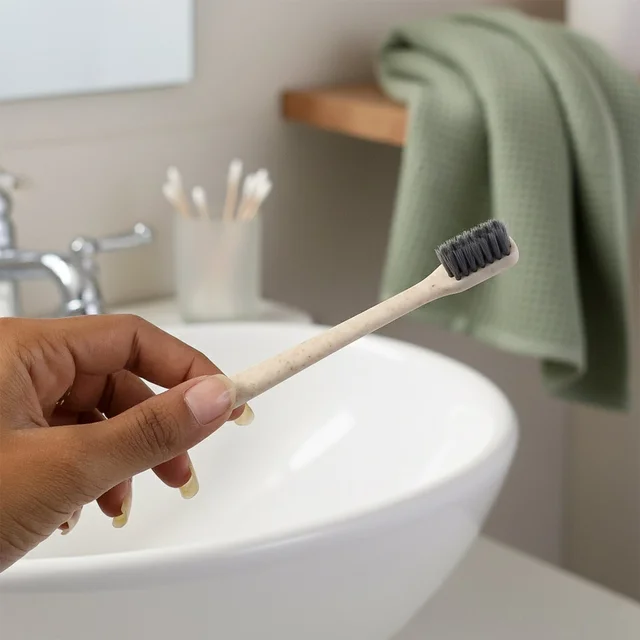 Soft-bristle Toothbrush – Wheat Straw for Gentle Care | MintGuard