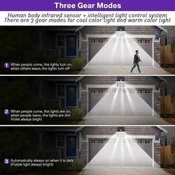 Solar Bug Zapper – 2-in-1 Motion Sensor Light | Garden Vera