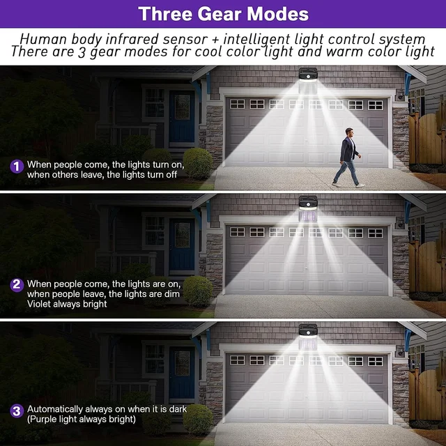 Solar Bug Zapper – 2-in-1 Motion Sensor Light | Garden Vera