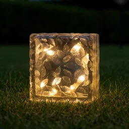 Solar Garden Light – Ice Cube Pathway & Decorative Lamp | Garden Vera