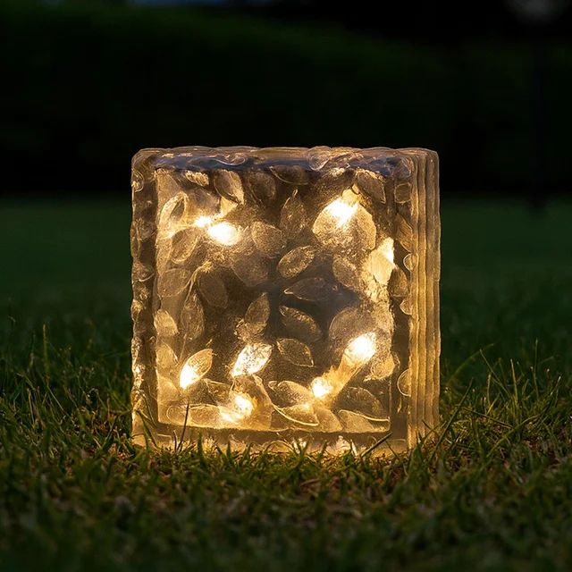 Solar Garden Light – Ice Cube Pathway & Decorative Lamp | Garden Vera