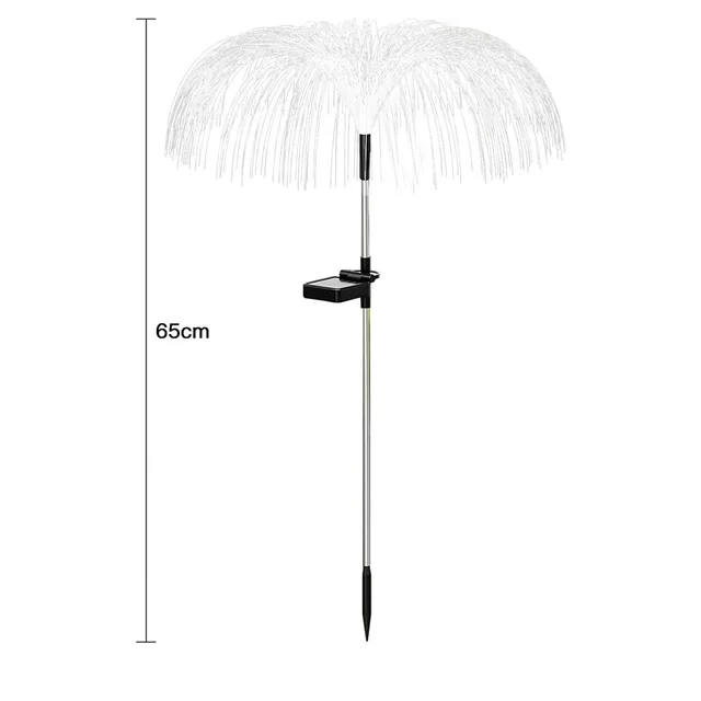 Solar Garden Lights – Waterproof 7-Color Changing Jellyfish Décor