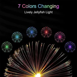 Solar Garden Lights – Waterproof 7-Color Changing Jellyfish Décor