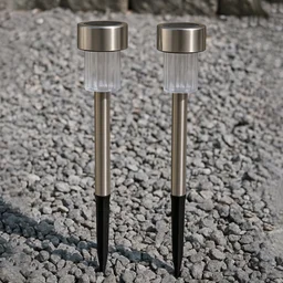 Solar Garden Pathway Lights – Durable Stainless Steel Outdoor LEDs