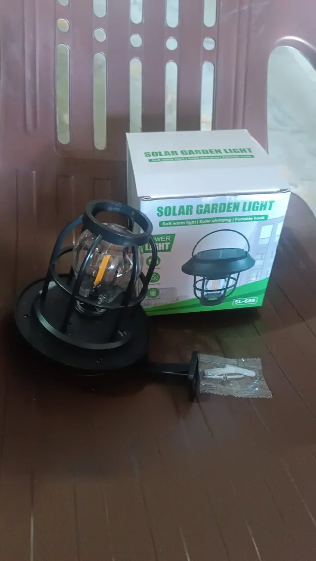 Solar Lantern Wall Lights with Motion Sensor – Energy Efficient & Stylish