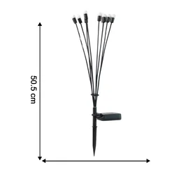 Solar LED Fiber Optic Garden Light – Waterproof Outdoor Decor
